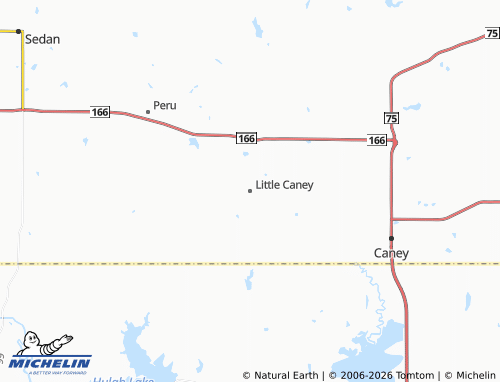 Mappa MICHELIN Little Caney - ViaMichelin