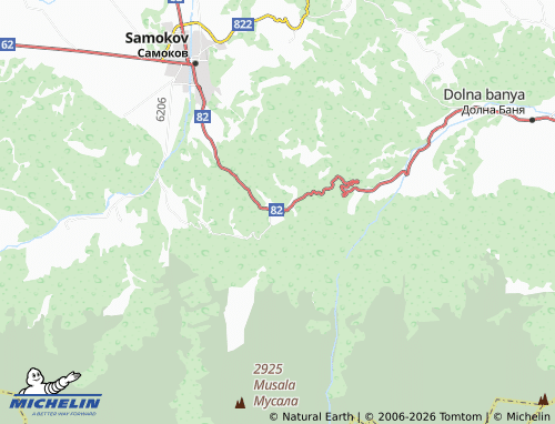 Mapa MICHELIN Borovets - ViaMichelin