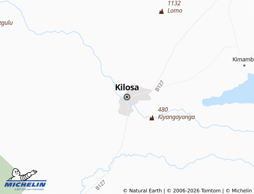 Mapa MICHELIN Kilosa - ViaMichelin