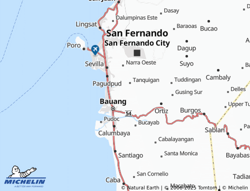 MICHELIN Bawanta map - ViaMichelin