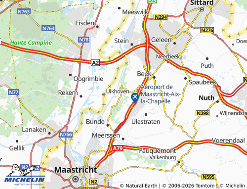 MICHELIN Geulle map - ViaMichelin