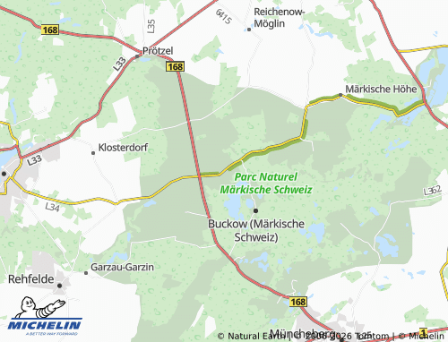 Mappa MICHELIN Bollersdorf - ViaMichelin