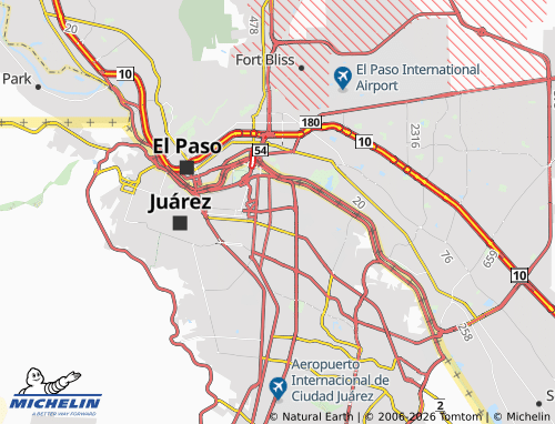 Mappa MICHELIN Bosques de Sicomoros - ViaMichelin