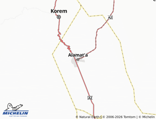 MICHELIN Alamat'a map - ViaMichelin