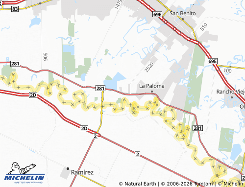 Mappa MICHELIN Carricitos - ViaMichelin