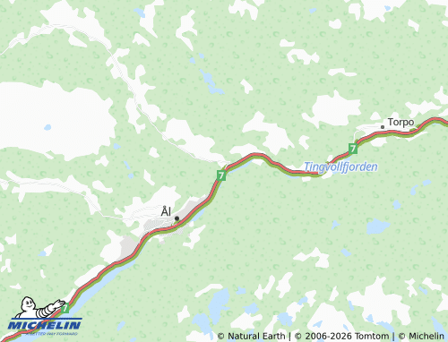 MICHELIN Gullhagen map - ViaMichelin