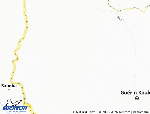 MICHELIN Kidjaboun map - ViaMichelin
