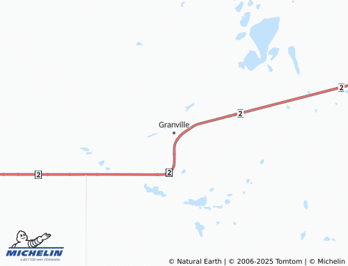 MICHELIN Granville map - ViaMichelin