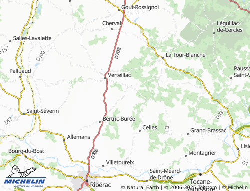 MICHELIN Coutures map - ViaMichelin