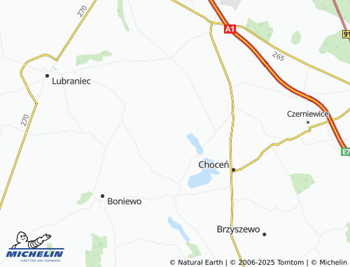 MICHELIN-Landkarte Świątniki - ViaMichelin