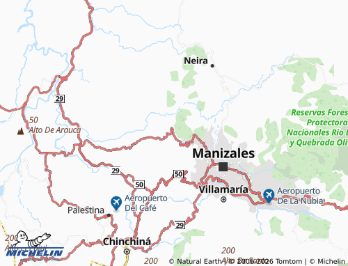 Carte MICHELIN Cueva Santa - ViaMichelin