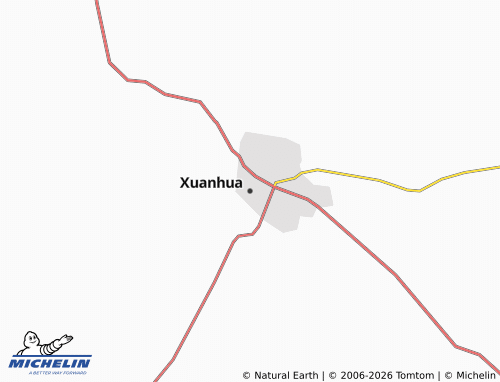 Mappa MICHELIN Xuanhua - ViaMichelin