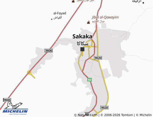 MICHELIN-Landkarte al-Rabwah - ViaMichelin