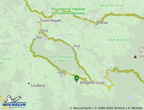 Carte MICHELIN Goulos - ViaMichelin