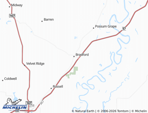 Mappa MICHELIN Bradford - ViaMichelin