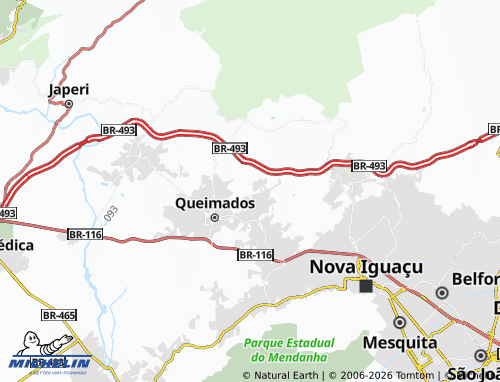 Mappa MICHELIN Cruzeiro - ViaMichelin