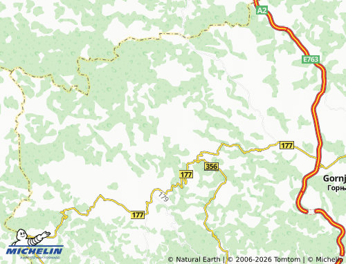 Carte MICHELIN Teočin - ViaMichelin
