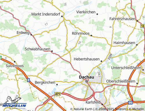 Mapa MICHELIN Assenhausen - ViaMichelin