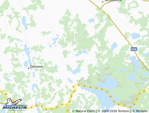 Mapa MICHELIN Kumbuļi - ViaMichelin