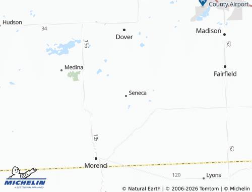 Mapa MICHELIN Seneca - ViaMichelin