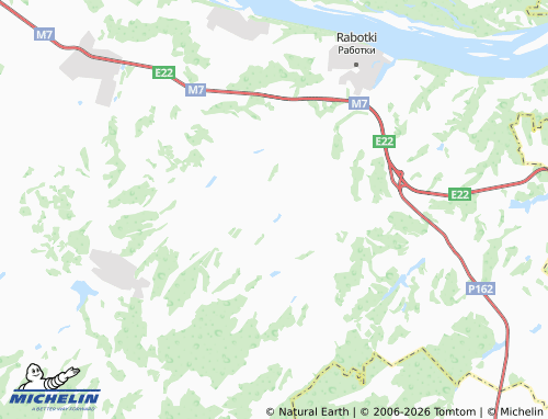 MICHELIN-Landkarte Lopatishchi - ViaMichelin