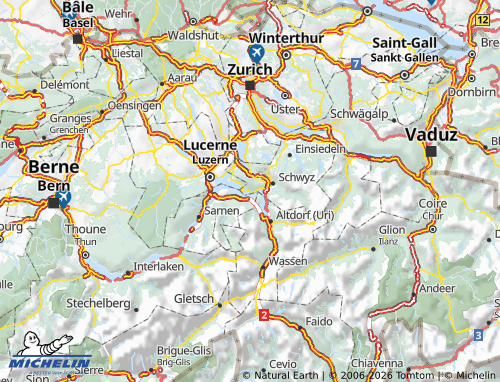 Mappa MICHELIN Gersau - ViaMichelin