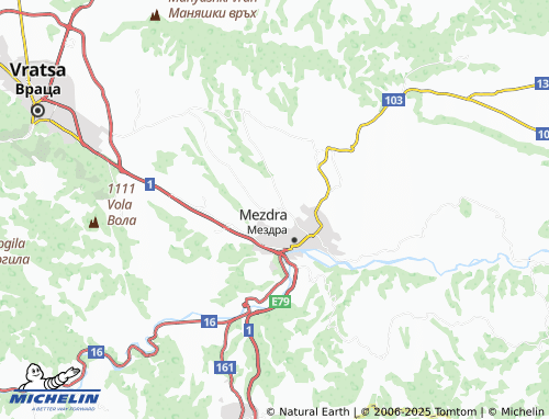 MICHELIN Bodenets map - ViaMichelin