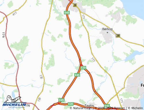 Mapa MICHELIN Smidstrup - ViaMichelin
