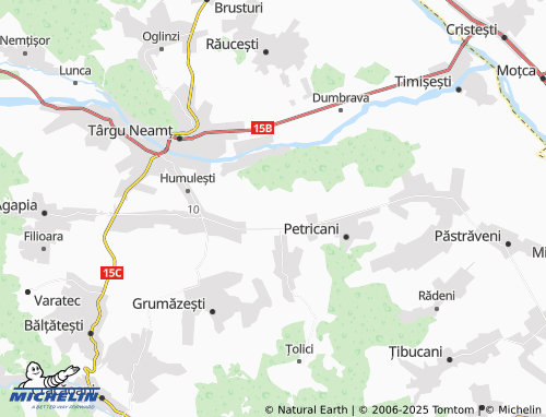Carte MICHELIN Boiștea - ViaMichelin