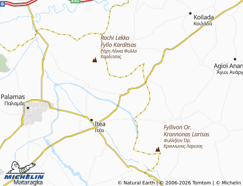 MICHELIN Sykies map - ViaMichelin