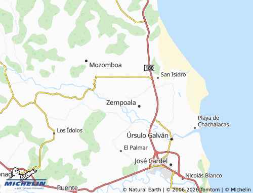 Mappa MICHELIN Hornitos - ViaMichelin