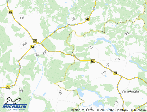 Mappa MICHELIN Sarapuu - ViaMichelin