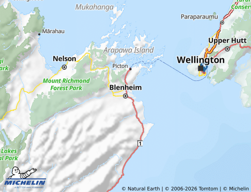 MICHELIN-Landkarte Marlborough - ViaMichelin