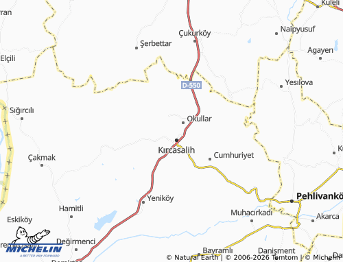 MICHELIN Balaban map - ViaMichelin