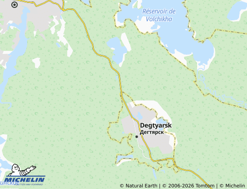 MICHELIN-Landkarte Zybarevka - ViaMichelin