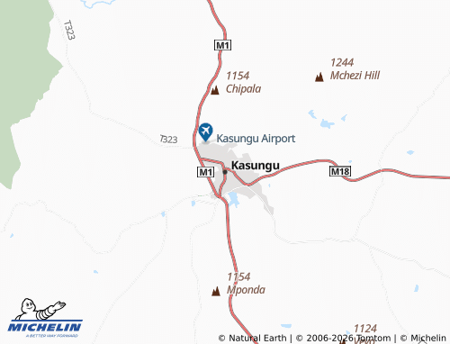 Mappa MICHELIN Kasungu - ViaMichelin