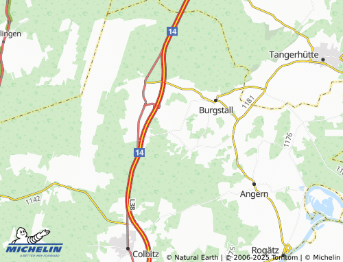 MICHELIN Cröchern map - ViaMichelin
