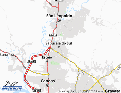 Mapa MICHELIN Jardim - ViaMichelin
