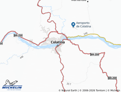 Mapa MICHELIN São Vicente - ViaMichelin