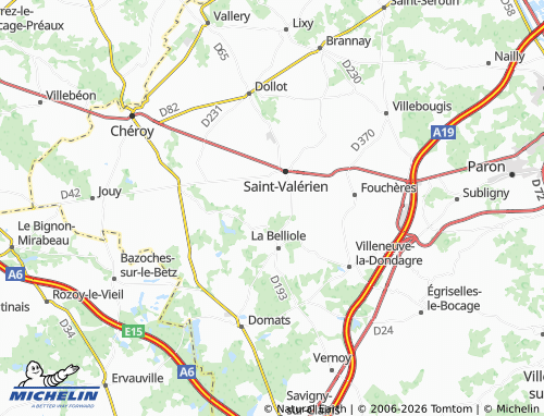 Mappa MICHELIN Coleuvrat - ViaMichelin