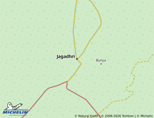 MICHELIN Jagadhri map - ViaMichelin