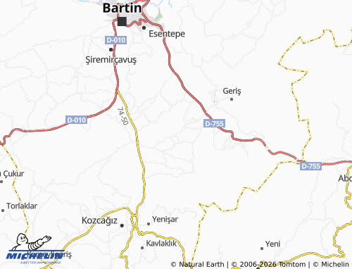 Mapa MICHELIN Mekeçler - ViaMichelin