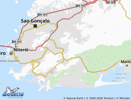Mapa MICHELIN Engenho do Roçado - ViaMichelin