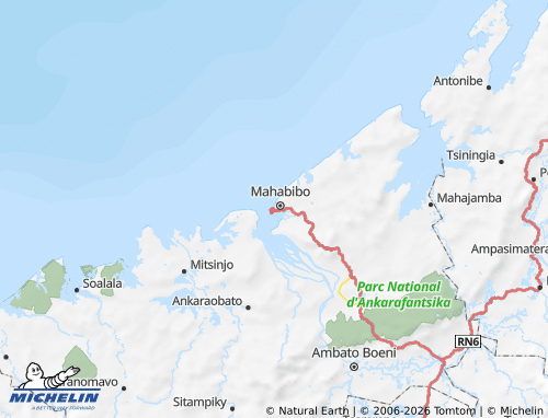 Carte MICHELIN Boeny - ViaMichelin