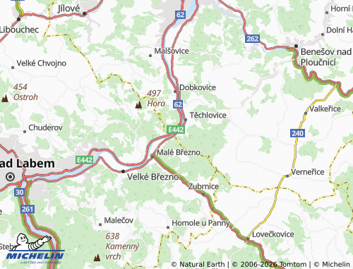 Mappa MICHELIN Přerov - ViaMichelin