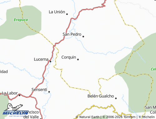 MICHELIN Corquin map - ViaMichelin