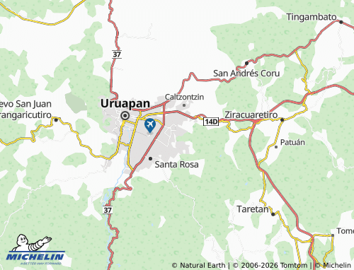 Mapa MICHELIN Oriental - ViaMichelin