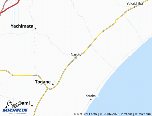 MICHELIN Naruto map - ViaMichelin