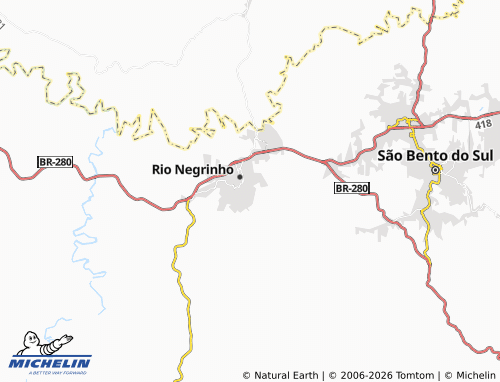 MICHELIN Alegre map - ViaMichelin