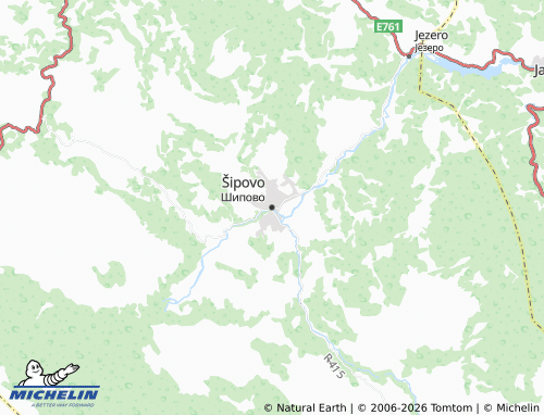 Mappa MICHELIN Šipovo - ViaMichelin